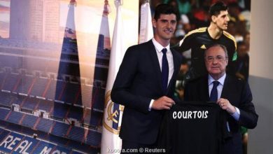 Photo of ريال مدريد يقدم كورتوا لوسائل الاعلام والأخير يصرح ” حققت حلم الطفولة