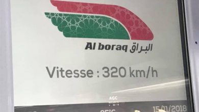 Photo of القطار فائق السرعة يصل سرعته القصوى في أول خروج له