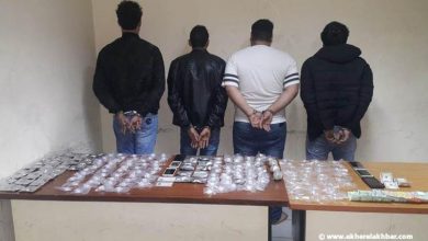 Photo of الشرطة تستخدم الرصاص لإيقاف 4 مروجي مخدرات