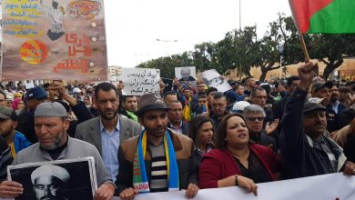 Photo of مسيرة حاشدة بالرباط للمطالبة بإطلاق سراح معتقلي الريف