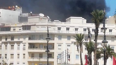 Photo of اندلاع حريق في مستودع للسيارات بطنجة