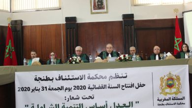 Photo of محكمة الاستئناف بطنجة تعلن عن حصيلتها وتسجل أرقاما جيدة بخصوص الملفات المحكومة