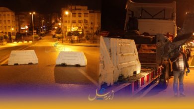 Photo of طنجة: السلطات تضع المتاريس  لتقييد حركة المواطنين