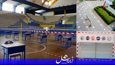 Photo of بسبب كورونا.. هكذا تبدو قاعات امتحانات الباكالوريا بطنجة