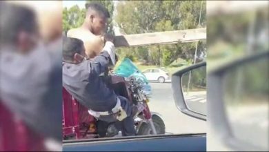 Photo of فيديو: الأمن يصدر بلاغا حول واقعة سحل سائق “تريبورتور” لشرطي بسلا