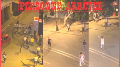 Photo of غاز مسيل للدموع وأسلحة بيضاء في معركة ساخنة قلب مدينة طنجة