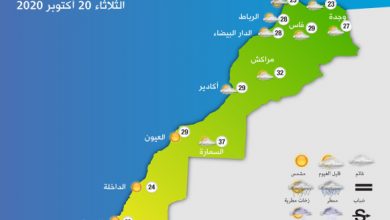 Photo of طقس الثلاثاء..أجواء غائمة في طنجة واحتمال نزول أمطار