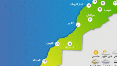 Photo of طقس الأربعاء..سحب منخفضة مع كتل ضبابية
