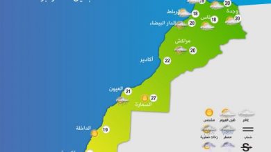 Photo of طقس الاثنين..درجة الحرارة الدنيا 9 درجات في طنجة