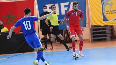 Photo of المنتخب الوطني لكرة القدم داخل القاعة يُجدد فوزه على منتخب أوزبكستان
