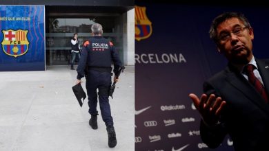 Photo of الشرطة تقتحم مقر نادي برشلونة وتوقف “بارتوميو” وآخرين