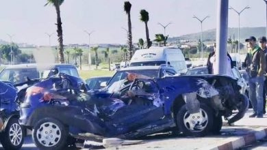 Photo of مفجع..وفاة شخص في حادثة سير مرعبة بطنجة