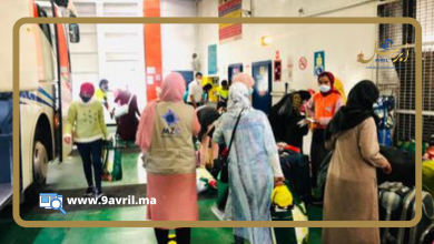 Photo of عاملات الفراولة “بهويلبا” يصلن ميناء طنجة