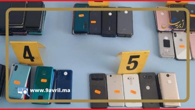 Photo of حجز 100 هاتف من النوع الممتاز بميناء طنجة المتوسط