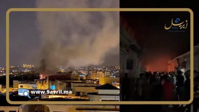 Photo of حريق يأتي على محلات تجارية بسوق كاسباراطا