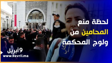 Photo of احتجاج محامين بطنجة بعد منعهم من ولوج المحاكم