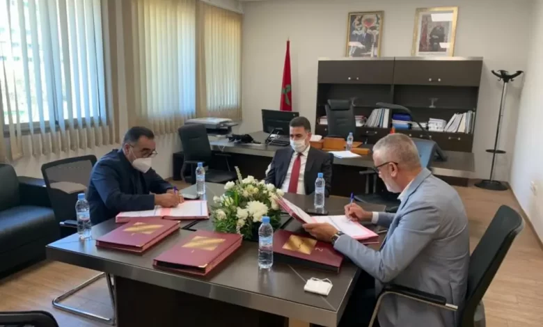 تسليم السلط بين الحميدي وابرشان