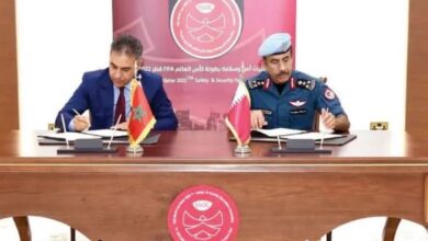 Photo of مونديال قطر 2022.. توقيع اعلان مشترك بين المغرب وقطر لتبادل المعلومات