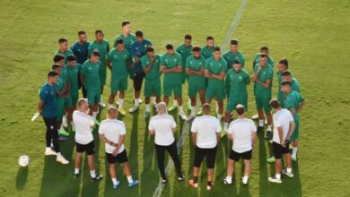 Photo of المنتخب الوطني يخوض أول حصة تدريبية قبل وديتي الشيلي والبارغواي