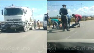 Photo of بضواحي طنجة.. حادثة سير خطيرة تودي بحياة شخص والثاني في حالة خطيرة