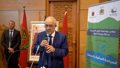 Photo of الوالي امهيدية..أولوياتنا تدبير الموارد المائية في ظل نذرة المياه