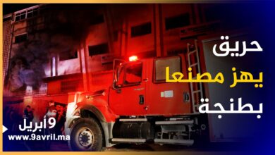 Photo of طنجة: حريق ضخم يلتهم مصنعا للخشب بمنطقة المجد الصناعية