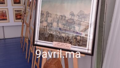 Photo of من معرض مؤسسة لحظات طنجة.. صورة تؤرخ لأول فريق مغربي أسس بطنجة سنة 1919م