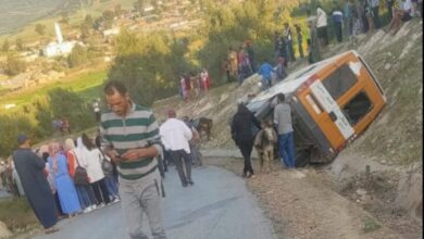 Photo of العرائش.. حادثة سير خطيرة كادت تنهي حياة عشرات التلاميذ