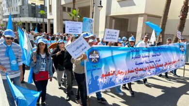 Photo of بمناسبة فاتح ماي ..مسيرات بطنجة تطالب بمزيد من المكتسبات والحفاظ على القدرة الشرائية