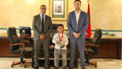 Photo of الشنكاشي والغاشي يستقبلان ازميرم نجم المنتخب لقصر لقامة -صور-