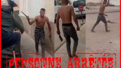 Photo of شرطي يستعمل سلاحه الوظيفي لتوقيف شخص هدّد سلامة المواطنين بسكينين