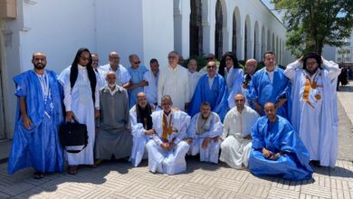 Photo of انطلاق زيارة صلة الرحم لوفد الأقاليم الجنوبية مع أبناء عمومتهم بضريح عبد السلام ابن مشيش