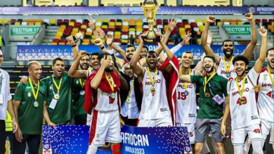 Photo of الملك يهنئ أعضاء المنتخب الوطني لكرة السلة للاعبين المحليين بمناسبة فوزهم ببطولة إفريقيا “أفروكان 2023”
