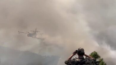 Photo of حريق ضواحي تطوان يستنفر “الكناديير” (صور)