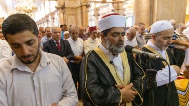 Photo of إقامة صلاة الغائب بالمسجد الأقصى المبارك على شهداء زلزال المغرب