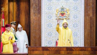 Photo of الخطاب الملكي بمناسبة افتتاح الدورة الأولى من السنة التشريعية الثالثة