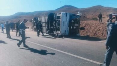 Photo of بسبب دراجة نارية .. مصرع شخص وإصابات أخرى متفاوتة الخطورة في حادث إنقلاب حافلة