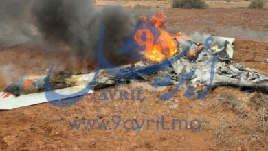 Photo of سقوط طائرة لتهريب المخدرات ضواحي الناظور وتوقيف ربانها