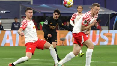 Photo of دوري أبطال أوروبا.. ابراهيم دياز يواصل تألقه ويقود ريال مدريد للفوز على لايبزيغ 