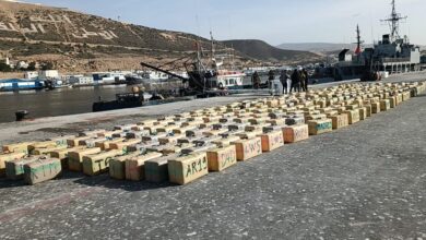 Photo of إجهاض محاولة تهريب اكثر من 10 أطنان من مخدر الشيرا عبر قارب صيد