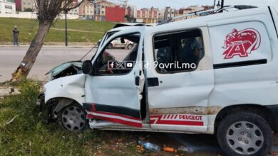 Photo of طنجة.. حادثة سير بطريق العوامة ترسل شخصين للمستعجلات في حالة حرجة