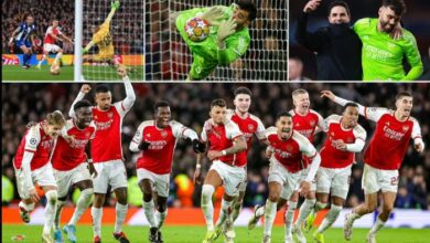 Photo of دوري أبطال أوروبا:أرسنال يتجاوز بورتو بركلات الترجيح ويتأهل لربع النهائي