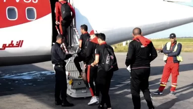 Photo of استعدادا لمواجهة نهضة بركان.. وصول إتحاد العاصمة الجزائري إلى مطار وجدة أنكاد