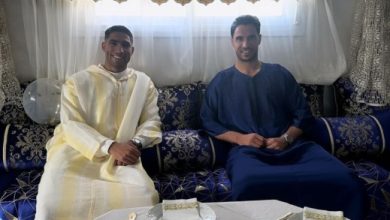 Photo of حكيمي والمحمدي يحتفلان بعيد الأضحى في الناظور