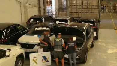 Photo of ضبط سيارات فارهة مسروقة كانت في طريقها إلى طنجة