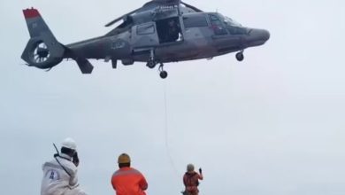 Photo of البحرية الملكية تتدخل لإنقاذ مريض في حالة حرجة على متن سفينة أجنبية
