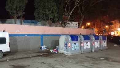 Photo of حاويات نفايات تهدد صحة تلاميذ مدرسة الشهيد الزرقطوني بطنجة