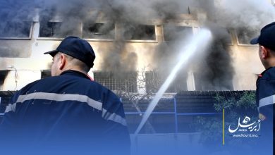 Photo of الوالي التازي يشرف على عمليات إخماد حريق ضخم بمصنع أحذية في المنطقة الصناعية المجد
