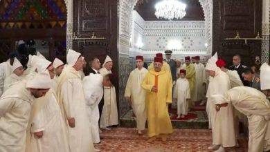 Photo of في أجواء روحانية مهيبة.. الملك محمد السادس يؤدي صلاة عيد الفطر بالرباط ويتلقى التهاني