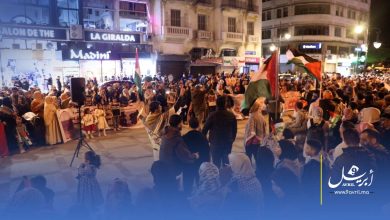 Photo of صرخة طنجة لفلسطين..  تضامن شعبي واسع ومطالبة بوقف التطبيع